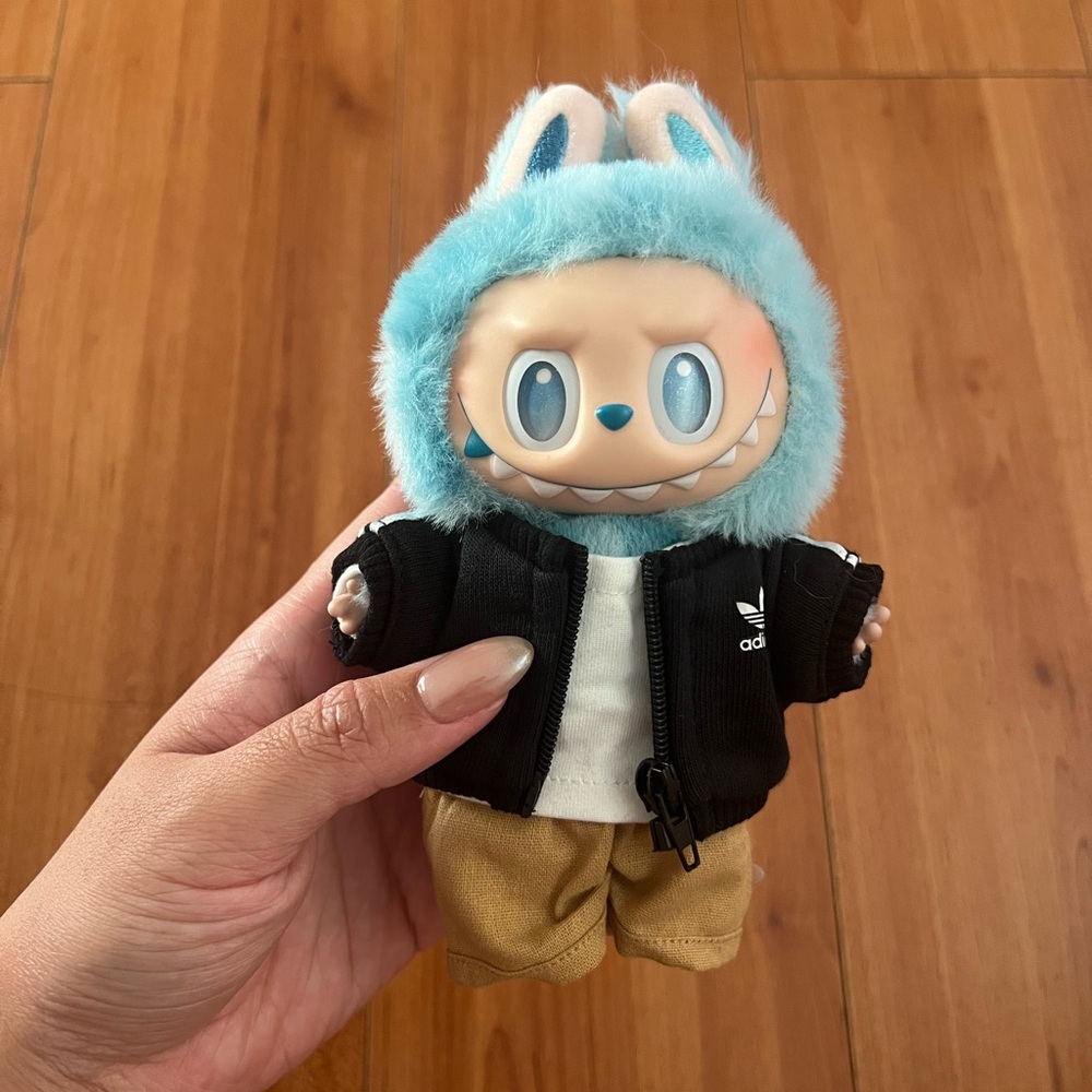 Casual Outfit with “Adidas” Jacket for Dolls